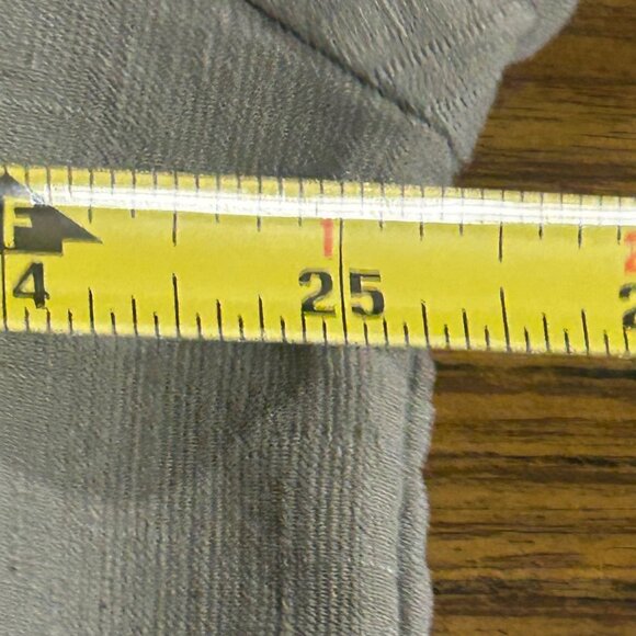 Paradise Blue Men's XL 100% Silk Hawaiian Shirt Palm Trees Olive & Ivory - Picture 9 of 10